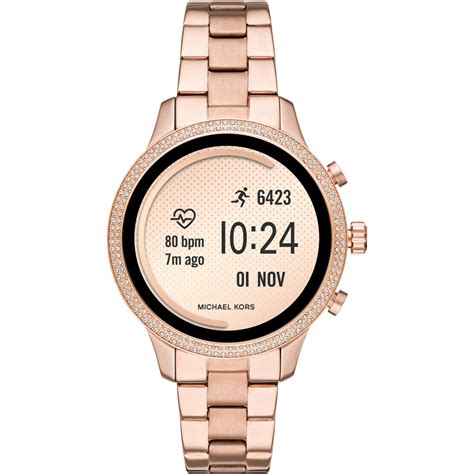 michael kors access runway gen 4 display smartwatch mkt5060|Michael Kors Access Gen 4 Runway Rose Gold.